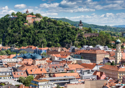 Schulreisen-Graz | Schlossberg (c) Graz Tourismus – Harry Schiffer Graz