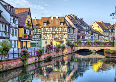 Schulreisen-Straßburg & Colmar | Colorful traditional french houses in Colmar Straßburg & Colmar